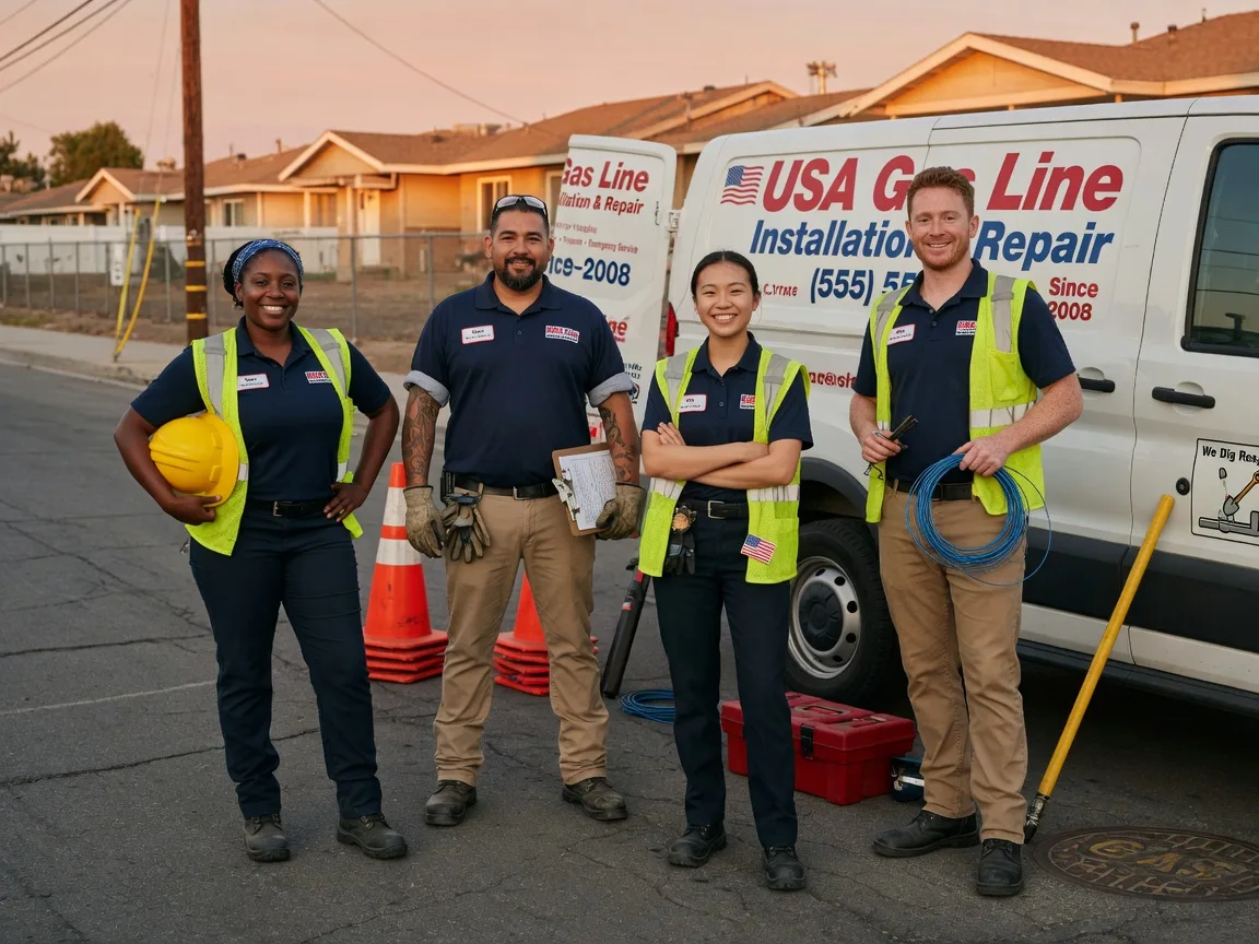 Gas Line Installation company in Franklin, ID